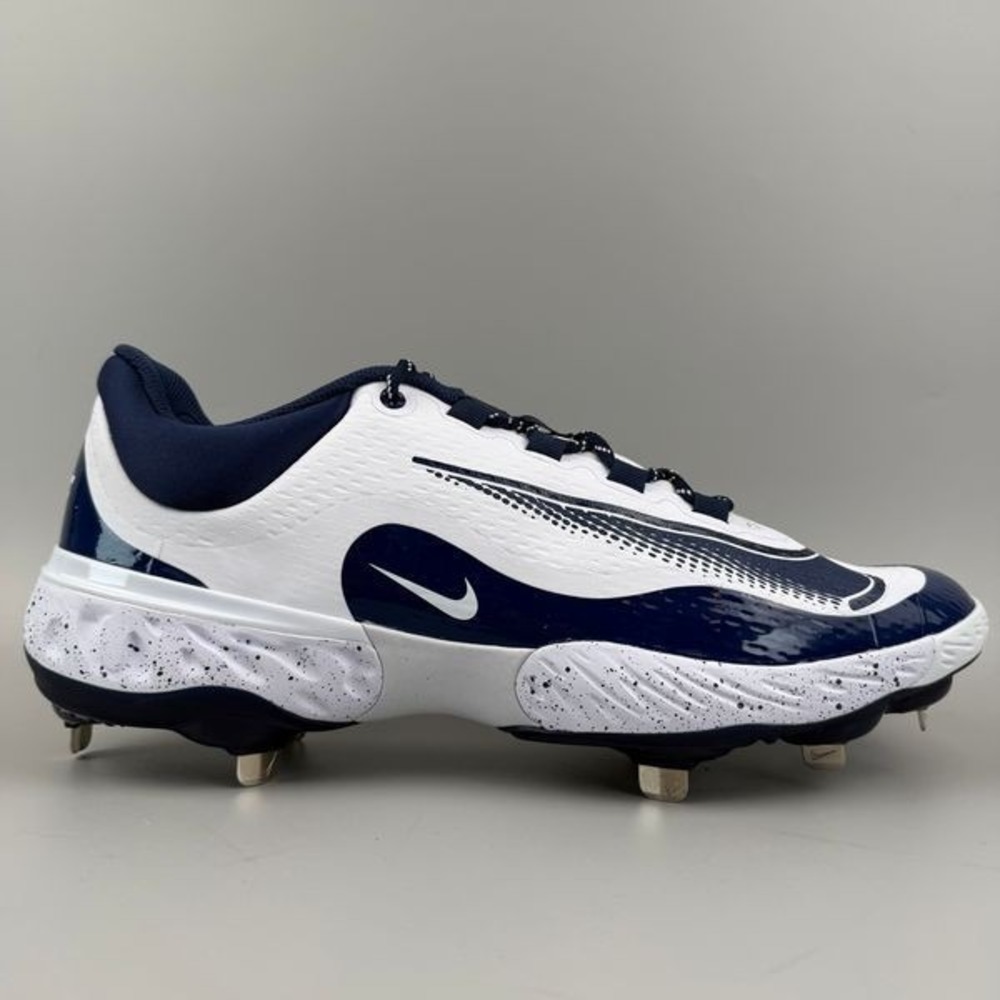 Nike Alpha Huarache Elite 4 Metal Baseball Cleats Mens Size 13 Blue White NEW